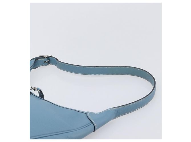 Hermès Borsa a tracolla HERMES Epsom Trim 31 in pelle blu argento Auth yk20897M - vista 15