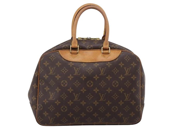 Borsa a mano LOUIS VUITTON Monogram Deauville M47270 LV Auth ka6273 Monogramma - vista 2