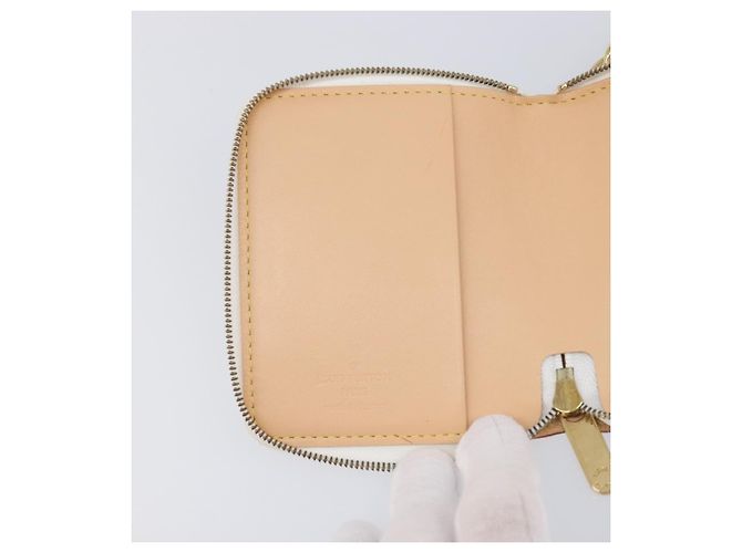 LOUIS VUITTON Monogram Multicolor Agenda Mini Zipper White R21046 Auth 167616V Bianco - vista 20
