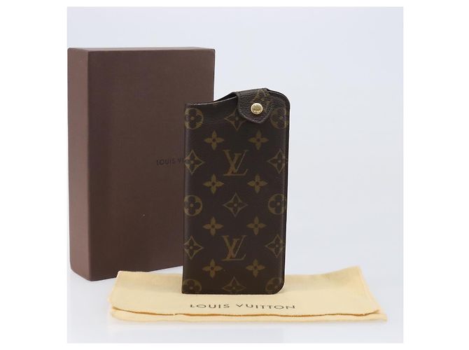 LOUIS VUITTON Monogram Etui lunet MM Glasses Case M66544 LV Auth ar14171V Monograma - vista 12