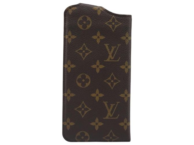 LOUIS VUITTON Monogram Etui lunet MM Glasses Case M66544 LV Auth ar14171V Monograma - vista 2