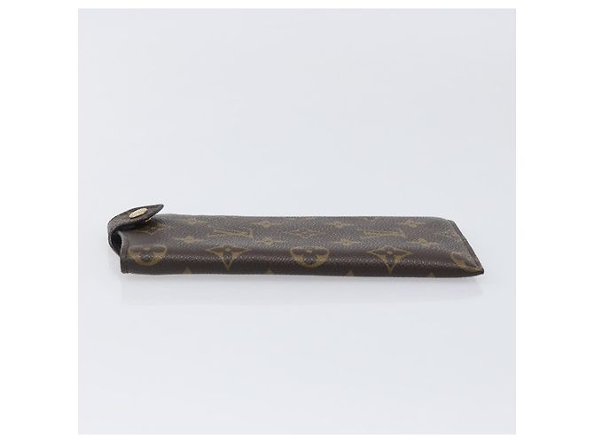 LOUIS VUITTON Monogram Etui lunet MM Glasses Case M66544 LV Auth ar14171V Monograma - vista 4