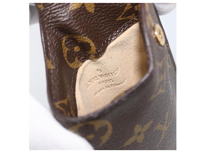 LOUIS VUITTON Monogram Etui lunet MM Glasses Case M66544 LV Auth ar14171V Monograma - vista 9