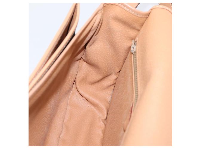 Céline Borsa a tracolla CELINE Macadam PVC Pelle Marrone Tono Oro Auth ep15762 - vista 20