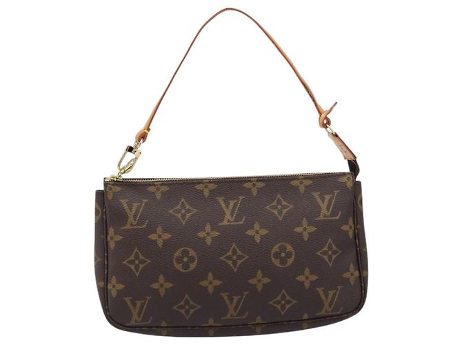 LOUIS VUITTON Monogram Pochette Accessoires Pouch M51980 LV Auth 203073V Monogramm - Ansicht 13