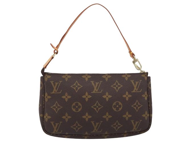 LOUIS VUITTON Monogram Pochette Accessoires Pouch M51980 LV Auth 203073V Monogramm - Ansicht 2