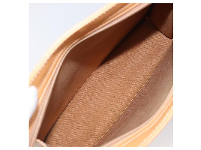 Burberrys Nova Check Schultertasche Leder Beige Gold Auth 201388 Golden - Ansicht 12