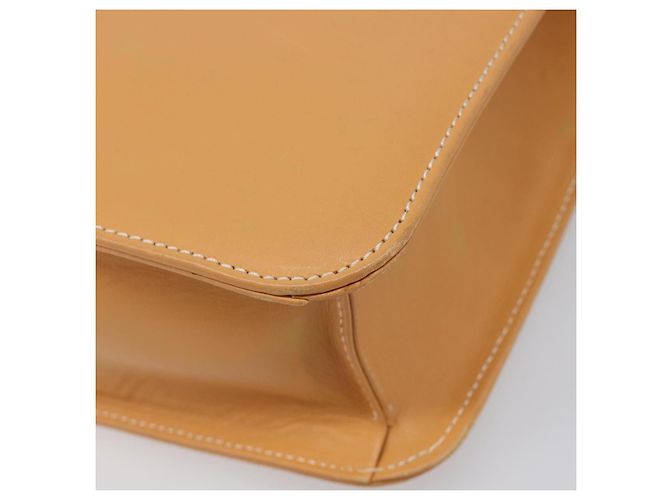 Burberrys Nova Check Schultertasche Leder Beige Gold Auth 201388 Golden - Ansicht 16