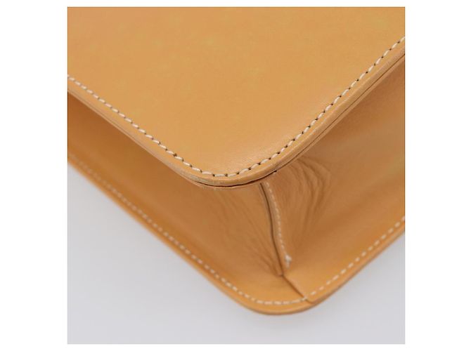 Burberrys Nova Check Schultertasche Leder Beige Gold Auth 201388 Golden - Ansicht 17