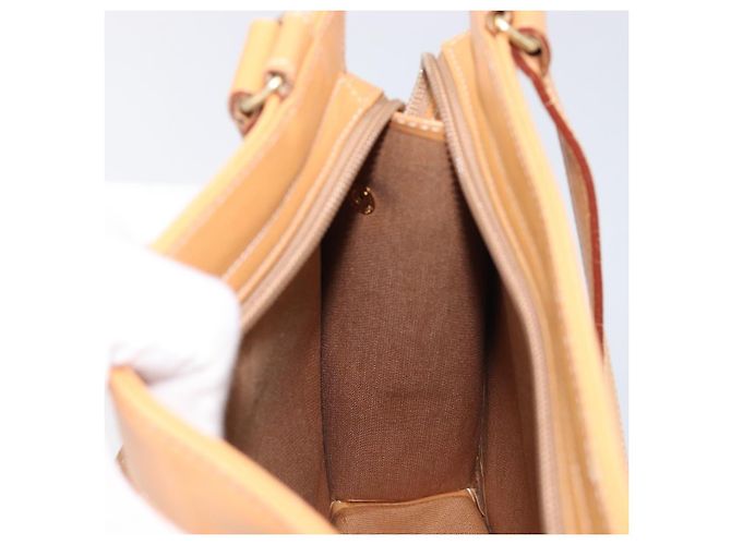 Burberrys Nova Check Schultertasche Leder Beige Gold Auth 201388 Golden - Ansicht 22