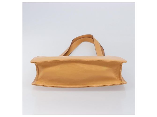 Burberrys Nova Check Schultertasche Leder Beige Gold Auth 201388 Golden - Ansicht 6