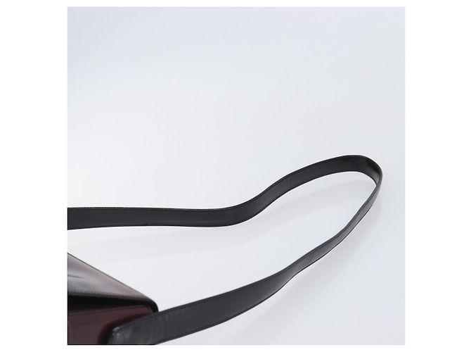 PRADA Shoulder Bag Patent Bordeaux Auth ar14223 Dark red - view 14