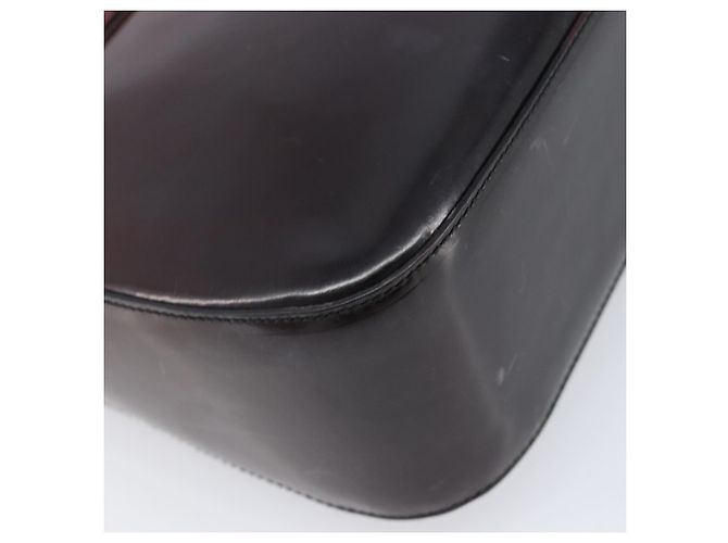 PRADA Shoulder Bag Patent Bordeaux Auth ar14223 Dark red - view 18