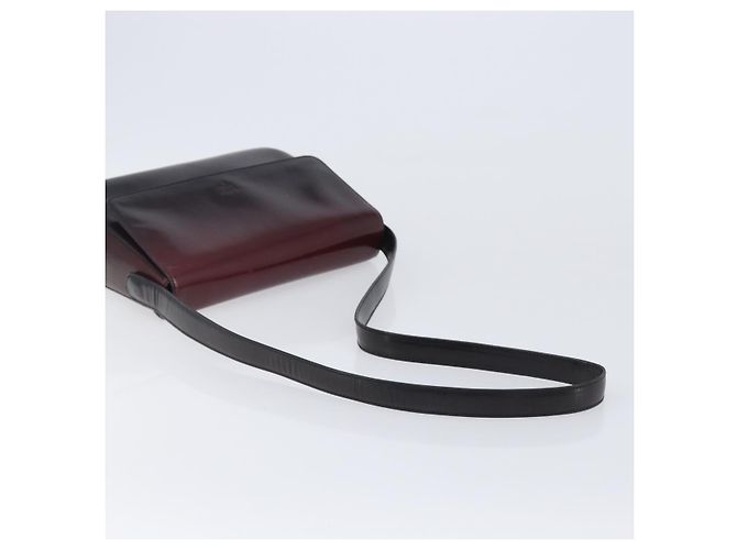 PRADA Shoulder Bag Patent Bordeaux Auth ar14223 Dark red - view 7