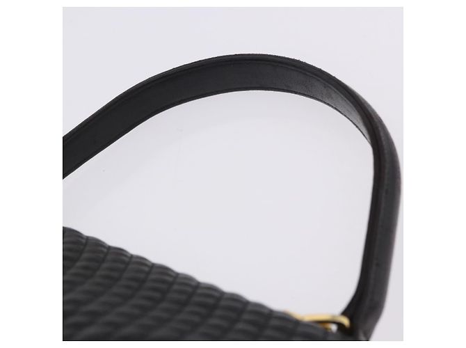 BALLY Handtasche aus Leder Schwarz Gold authentisch 204388 Golden - Ansicht 15