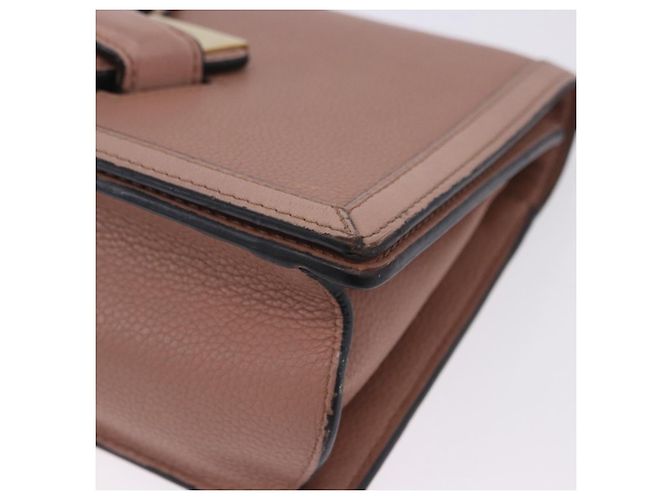 LOEWE Barcelona Schultertasche aus Leder, Rosa, Goldfarben, Authentisch ka6190A Pink - Ansicht 16
