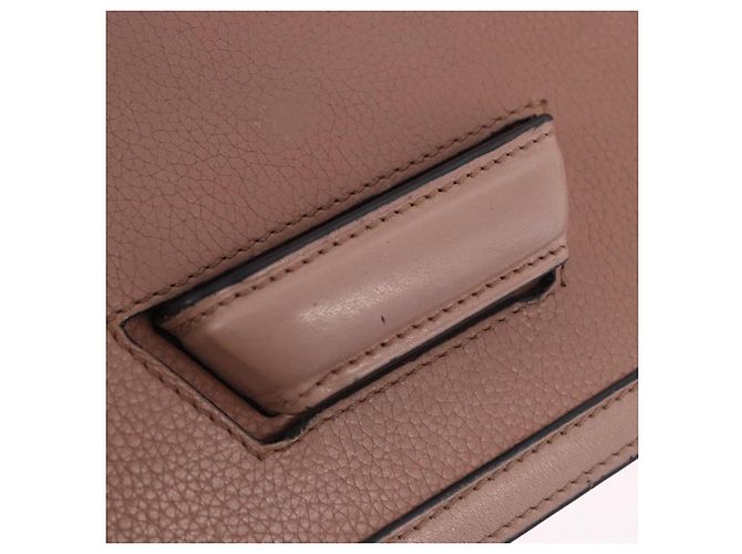 LOEWE Barcelona Schultertasche aus Leder, Rosa, Goldfarben, Authentisch ka6190A Pink - Ansicht 21