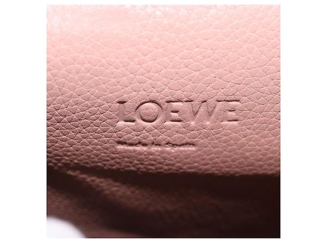 LOEWE Barcelona Schultertasche aus Leder, Rosa, Goldfarben, Authentisch ka6190A Pink - Ansicht 23