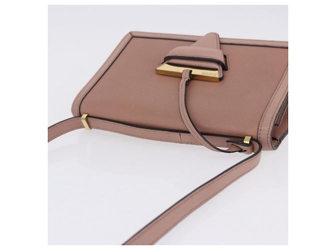 LOEWE Barcelona Schultertasche aus Leder, Rosa, Goldfarben, Authentisch ka6190A Pink - Ansicht 8