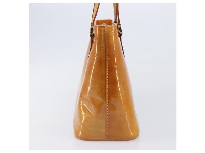 LOUIS VUITTON Monogram Vernis Houston Handtasche Beige M91004 LV Auth BA15557 - Ansicht 3
