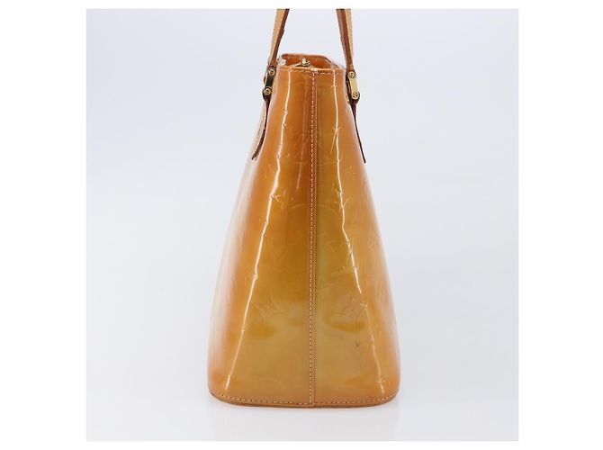 LOUIS VUITTON Monogram Vernis Houston Handtasche Beige M91004 LV Auth BA15557 - Ansicht 4