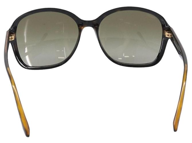 PRADA Sonnenbrille Kunststoff Braun Goldfarben Auth BA15543 - Ansicht 2
