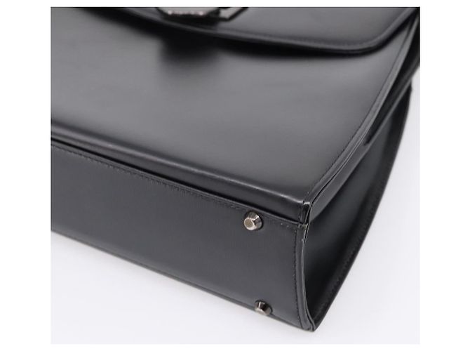 Sac à main GIVENCHY en cuir 2way Noir Auth BA15552A - vue 15