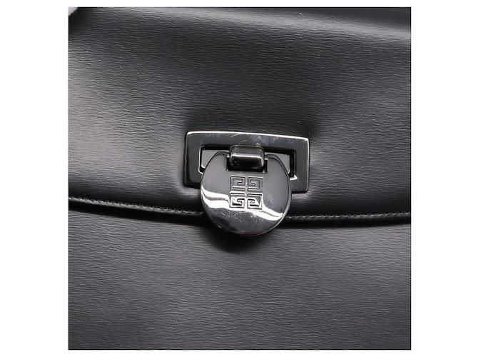 Sac à main GIVENCHY en cuir 2way Noir Auth BA15552A - vue 19