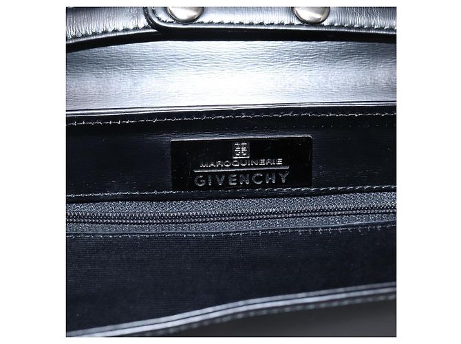 Sac à main GIVENCHY en cuir 2way Noir Auth BA15552A - vue 20