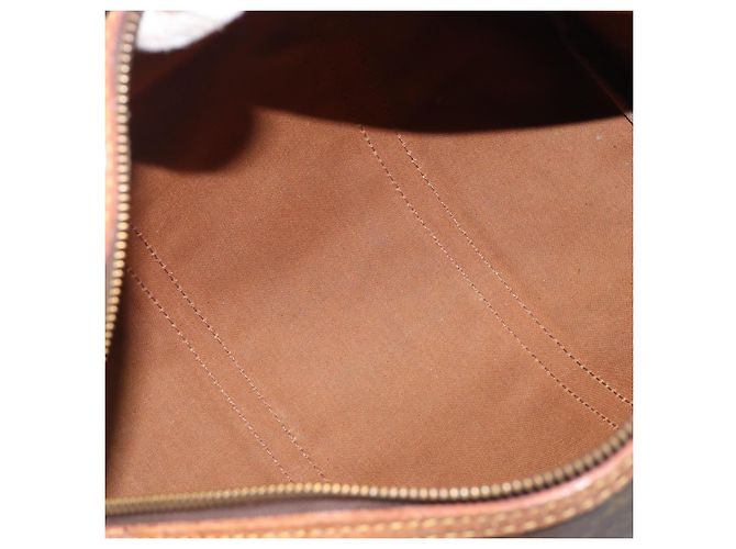 LOUIS VUITTON Monogram Sac Souple 35 Boston Bag M41626 LV Auth 202770 Monogramme - vue 12