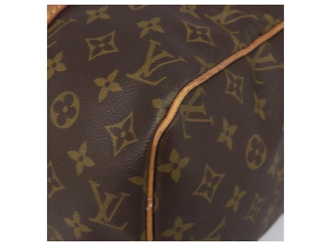 LOUIS VUITTON Monogram Sac Souple 35 Boston Bag M41626 LV Auth 202770 Monogramme - vue 15
