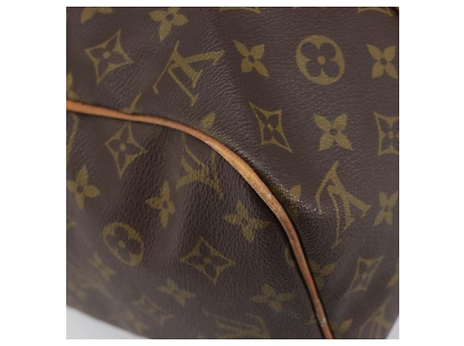 LOUIS VUITTON Monogram Sac Souple 35 Boston Bag M41626 LV Auth 202770 Monogramme - vue 18