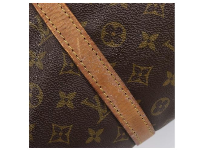 LOUIS VUITTON Monogram Sac Souple 35 Boston Bag M41626 LV Auth 202770 Monogramme - vue 19