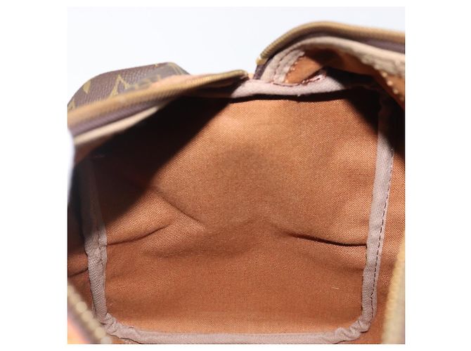 LOUIS VUITTON Monogram Sac Souple 35 Boston Bag M41626 LV Auth 202770 Monogramme - vue 22
