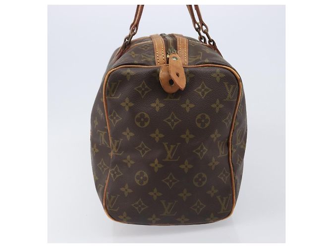 LOUIS VUITTON Monogram Sac Souple 35 Boston Bag M41626 LV Auth 202770 Monogramme - vue 3