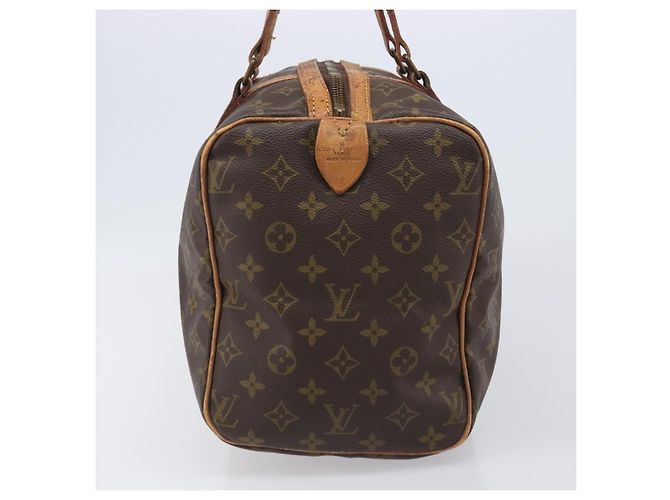 LOUIS VUITTON Monogram Sac Souple 35 Boston Bag M41626 LV Auth 202770 Monogramme - vue 4
