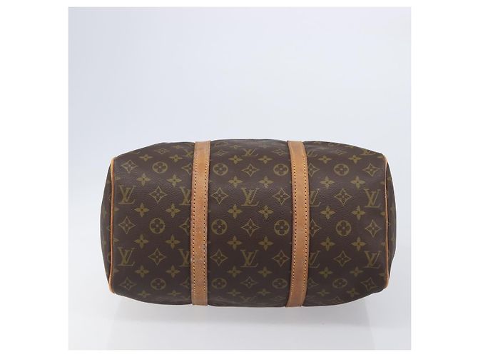 LOUIS VUITTON Monogram Sac Souple 35 Boston Bag M41626 LV Auth 202770 Monogramme - vue 5