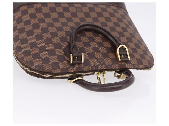 Bolso de mano LOUIS VUITTON Damier Ebene Alma PM N53151 LV Auth 204034V - vista 14