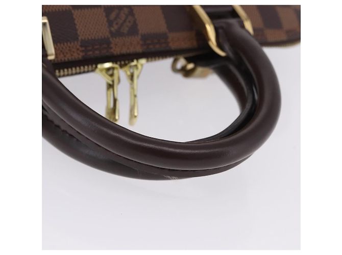Bolso de mano LOUIS VUITTON Damier Ebene Alma PM N53151 LV Auth 204034V - vista 15