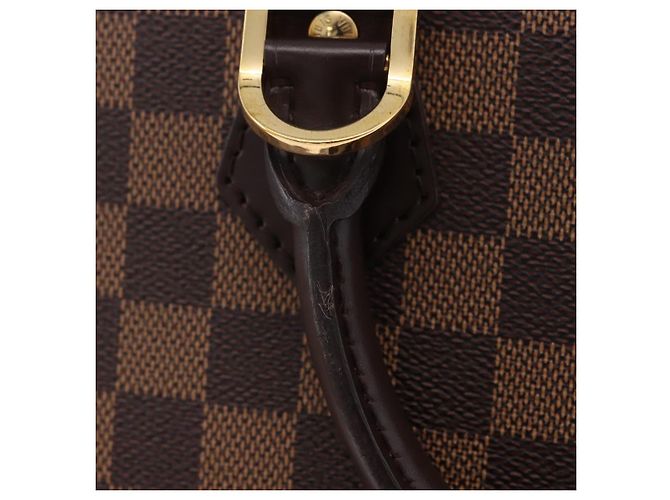 Bolso de mano LOUIS VUITTON Damier Ebene Alma PM N53151 LV Auth 204034V - vista 17