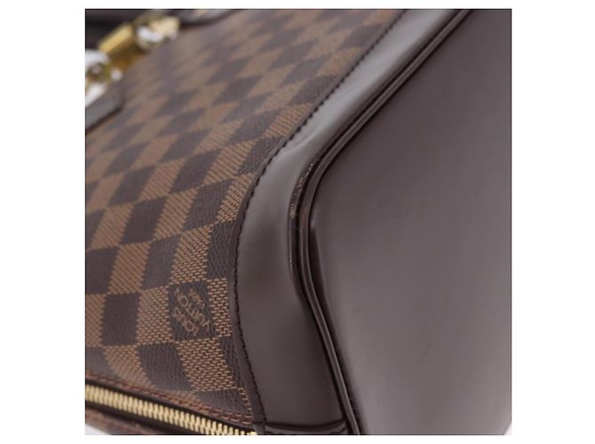 Bolso de mano LOUIS VUITTON Damier Ebene Alma PM N53151 LV Auth 204034V - vista 20