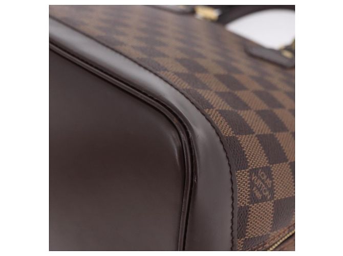 Bolso de mano LOUIS VUITTON Damier Ebene Alma PM N53151 LV Auth 204034V - vista 21