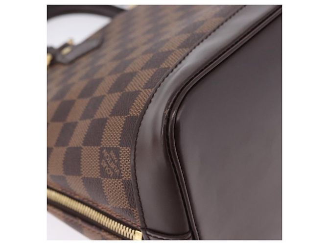 Bolso de mano LOUIS VUITTON Damier Ebene Alma PM N53151 LV Auth 204034V - vista 22