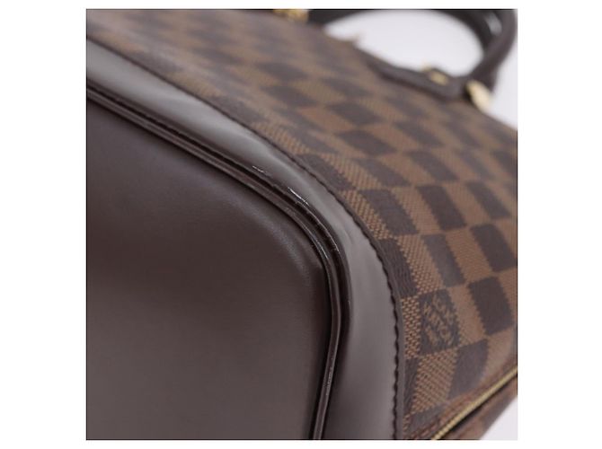 Bolso de mano LOUIS VUITTON Damier Ebene Alma PM N53151 LV Auth 204034V - vista 23