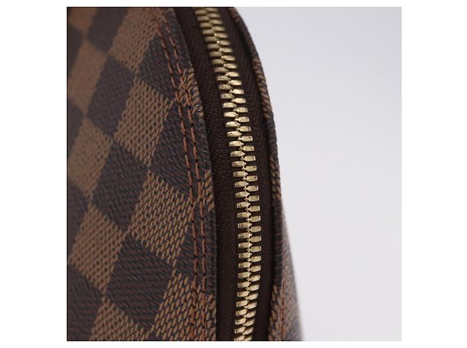 Bolso de mano LOUIS VUITTON Damier Ebene Alma PM N53151 LV Auth 204034V - vista 4