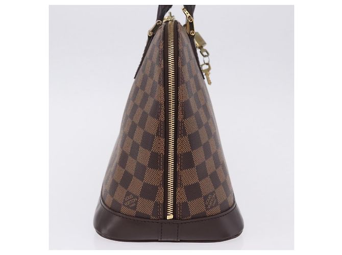 Bolso de mano LOUIS VUITTON Damier Ebene Alma PM N53151 LV Auth 204034V - vista 5