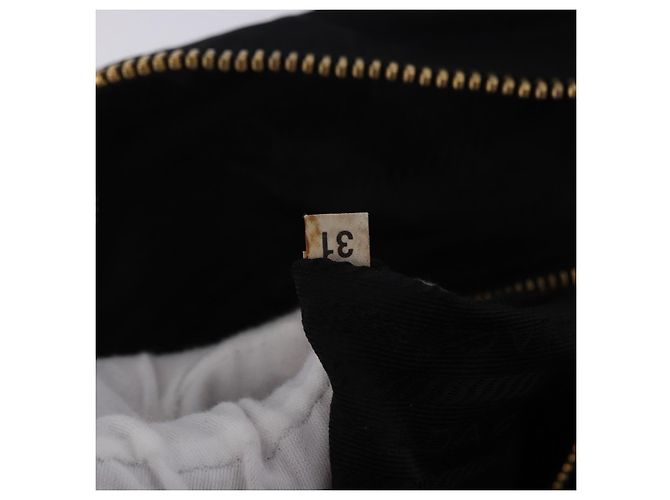 PRADA Venice Tote Bag Nylon Leather Multicolor Gold Auth am12575V Multiple colors Golden - view 11