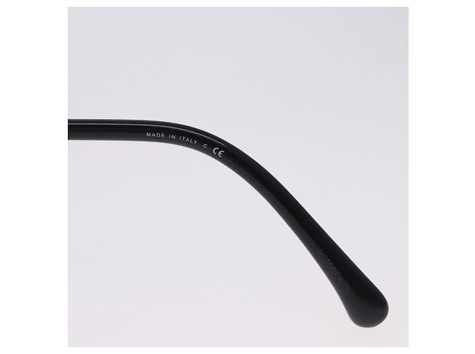 Gafas de sol CHANEL metal Gold Tone CC Auth 204107M - vista 9
