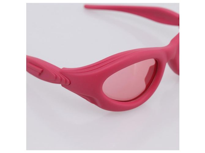 Gafas de sol BOTTEGA VENETA Rubber Pink Auth 204342 Rosa - vista 8