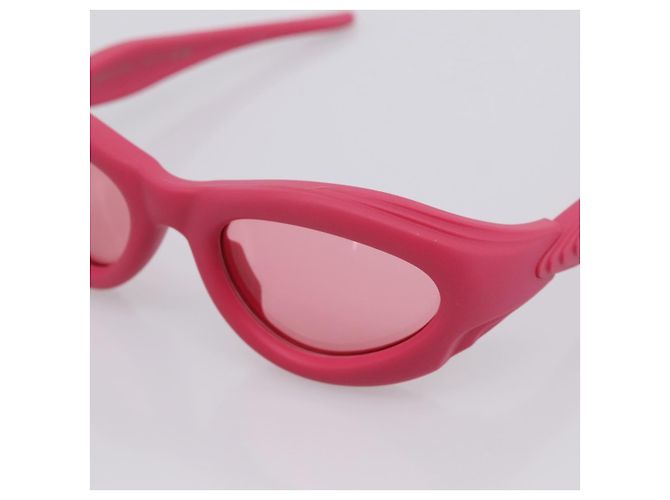 Gafas de sol BOTTEGA VENETA Rubber Pink Auth 204342 Rosa - vista 9